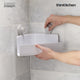 Joseph Joseph EasyStore™ Corner Shower Shelf, Set of 2, White