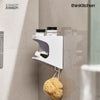 Joseph Joseph Capsule 2-Tier Shower Caddy | Compact Hanging Bathroom Shelf - White
