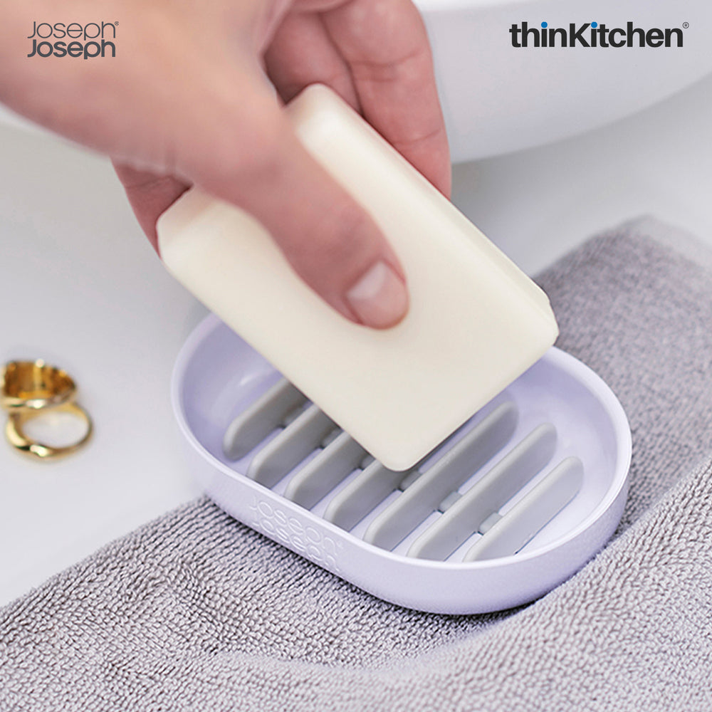 Joseph Joseph Duo Quick-drain Soap Dish (White)