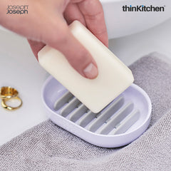 Joseph Joseph Duo Quick-drain Soap Dish (White)