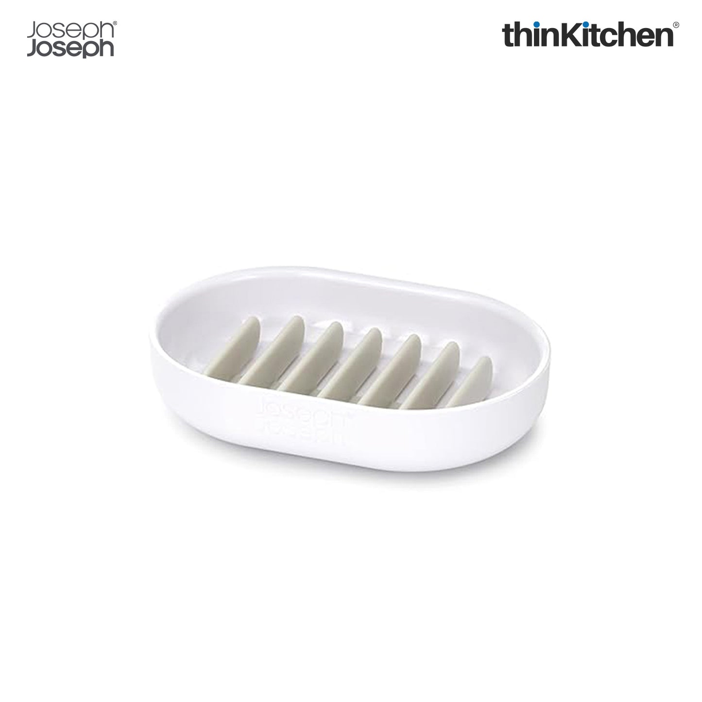 Joseph Joseph Duo Quick-drain Soap Dish (White)