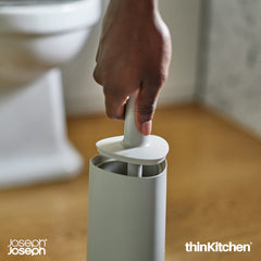 Premium Flex 360 Sleek Toilet Cleaning Brush with Matt Finish | Bathroom Pot Cleaner