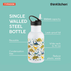 Typhoon Pure Kids Dinosaurs Bottle, 550ml