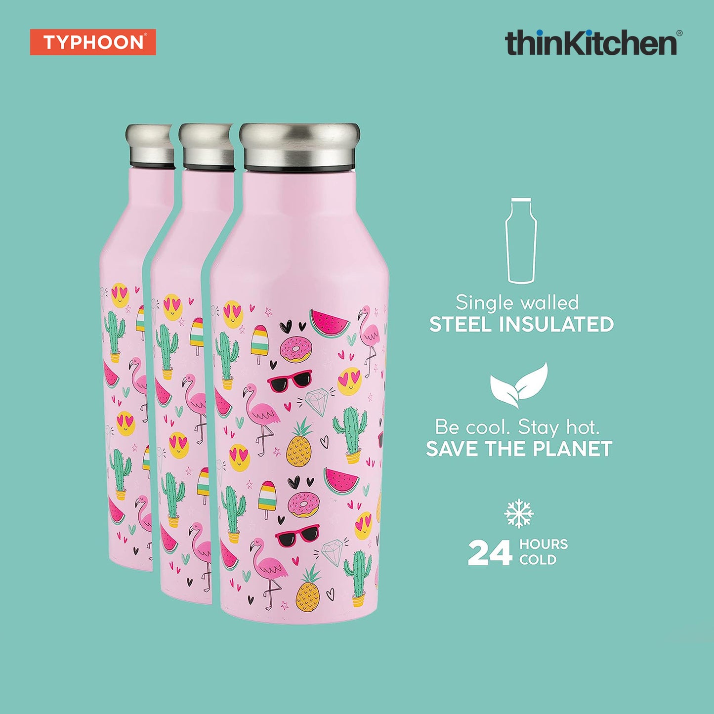 Typhoon Pure Kids Emoji Bottle 600ml