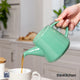 London Pottery Green Ceramic Filter Teapot, 500ml