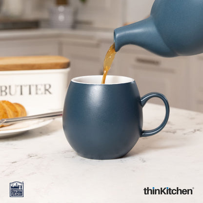 London Pottery London Pottery Pebble London Pottery Ceramic Pebble Mug, Slate Blue, Tagged