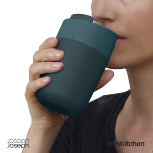 Joseph Joseph Sipp Travel Mug, 340 ml, Blue