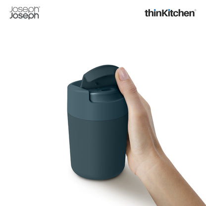 Joseph Joseph Sipp Travel Mug 340 Ml | Blue Travel Mug With Hygenic Lid