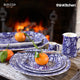 Burleigh Blue Calico Plate, 19cm