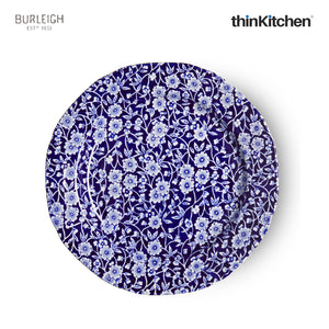 Burleigh Blue Calico Plate, 21.5cm