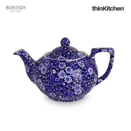 Burleigh Blue Calico Small Teapot 400ml