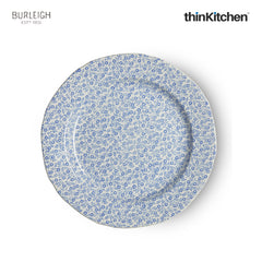 Burleigh Blue Floral Felicity Dinner Plat, 21.5cm