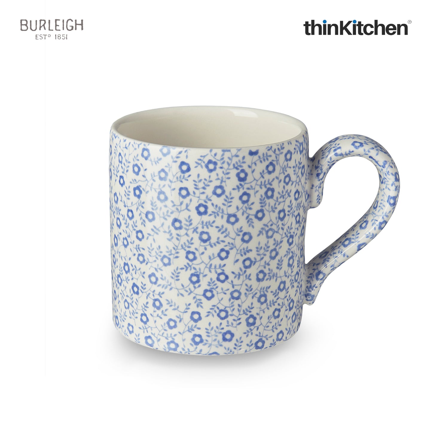 Burleigh Pale Blue Felicity Mug, 284ml