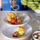 Burleigh Pale Blue Felicity 2 Tier Cake Stand