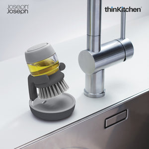 Joseph Joseph Palm Scrub Washing-up Brush - Grey