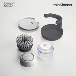 Joseph Joseph Palm Scrub Washing-up Brush - Grey