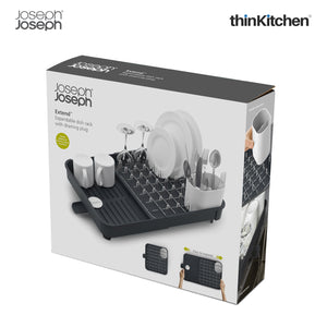 Joseph Joseph Expandable Dish Rack, Grey