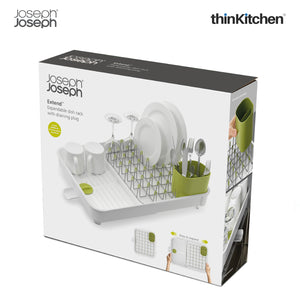 Joseph Joseph Expandable Dish Rack, White