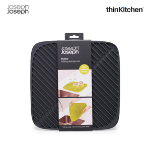 Joseph Joseph Flume Small Dish Draining Mat- Grey