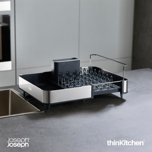 Joseph Joseph Extend Steel Dish Rack, Grey
