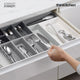 Joseph Joseph Extend Steel Dish Rack, Grey