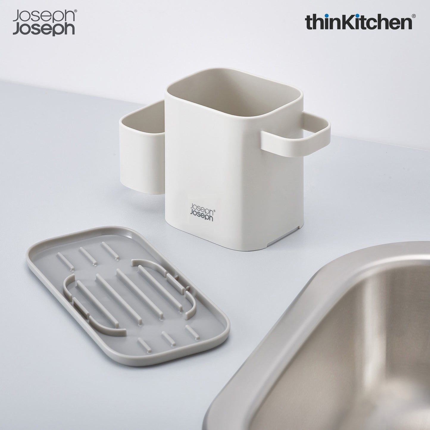 Joseph Joseph Duo Under Sink Storage, One Size, Gray