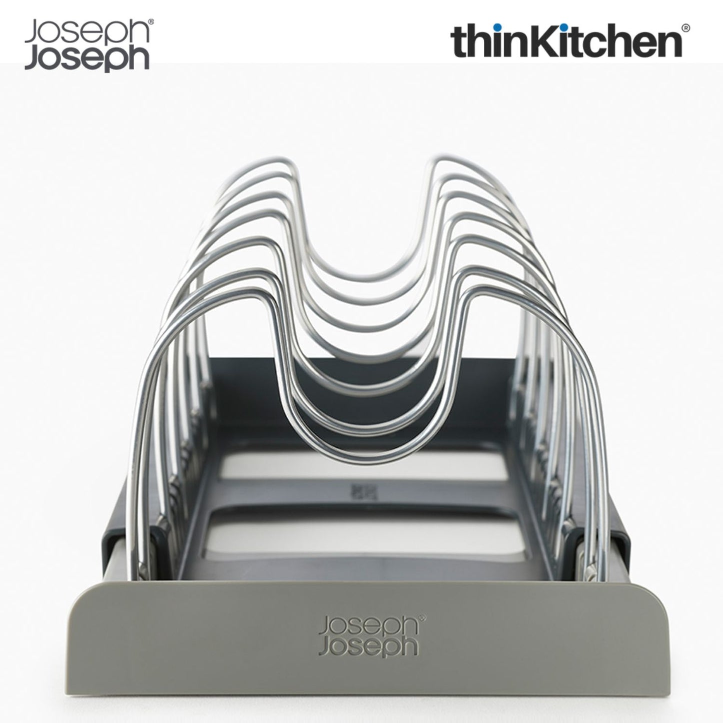 Joseph Joseph Expanding Cookware Organizer for Pots, Pans & Lids - Grey