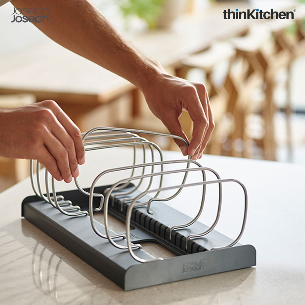 Joseph Joseph Baking Tray Rack for Pans,Lids & Boards - Grey
