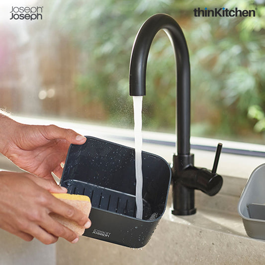 Joseph Joseph SinkStore Tiered Sink Caddy | Non-Slip Base & Compartments for Sponges & Brushes