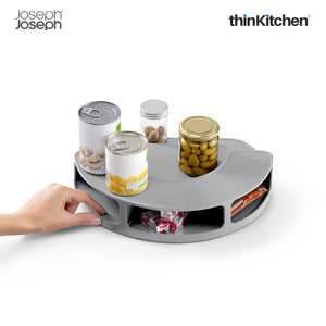 Joseph Joseph CupboardStore™ Rotating Organiser, Grey