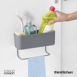 Joseph Joseph DoorStore™ In-cupboard Sink Tidy, Grey