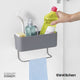 Joseph Joseph DoorStore™ In-cupboard Sink Tidy, Grey