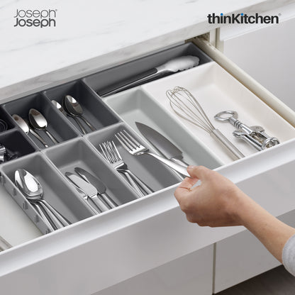 Joseph Joseph Blox 10 Piece Drawer Organiser Set Grey