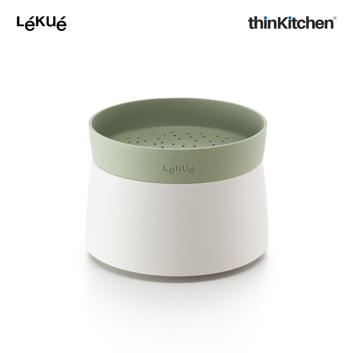 LÉKUÉ Premium Microwave Quick Quinoa & Rice Cooker 1L for Up to 4 Servings, Dishwasher Safe