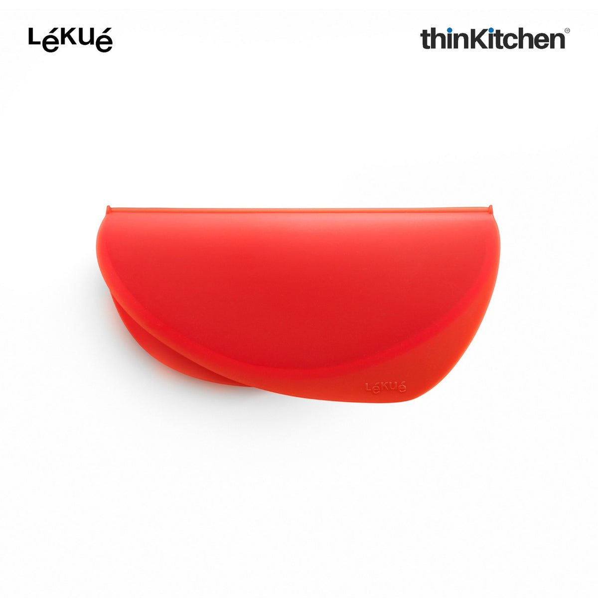 LÉKUÉ Premium Microwave Quick Omelette Maker, Platinum Silicone Reusable Omelette Mould, Non-Stick - Red - 4