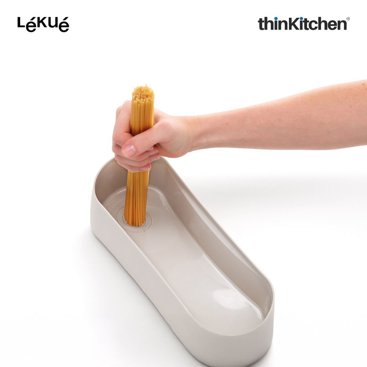 LÉKUÉ Premium Microwave Pasta Cooker - 1.5L, Cooks Up to 4 Servings in 10 Minutes, Drain & Serve - 6