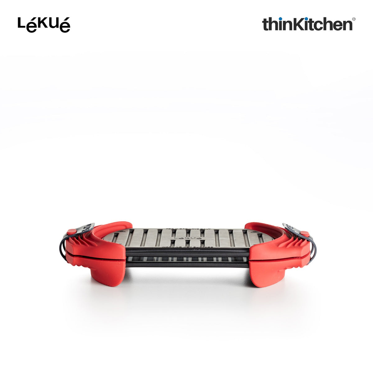 LÉKUÉ Premium Microwave Grill Pan, Platinum Silicone, Grill Vegetables, Sandwiches for Crispy Results - 6