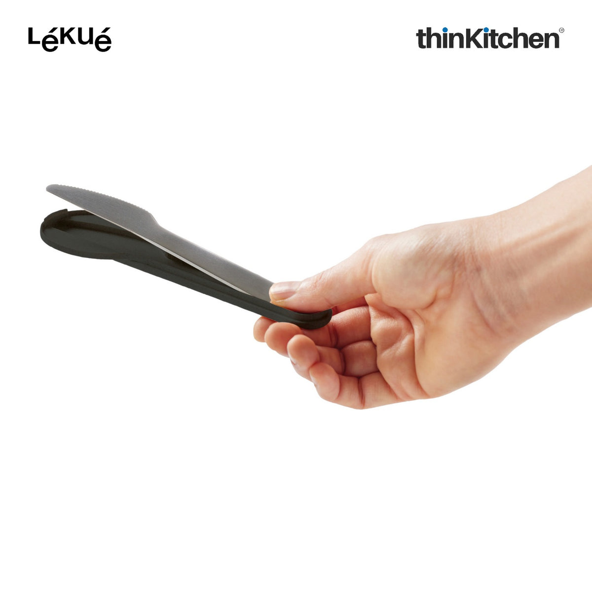 LÉKUÉ Premium 3 Pcs Portable Travel Cutlery Set with Case - Stainless Steel Fork, Knife & Spoon - 3