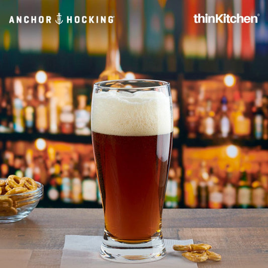 Anchor Hocking Barbary Pilsner Glass Beer Glass - 473 ml