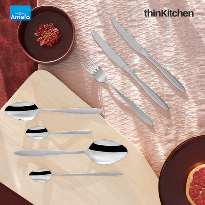 Amefa Ariane Stainless Steel Cutlery Set, 42-pc