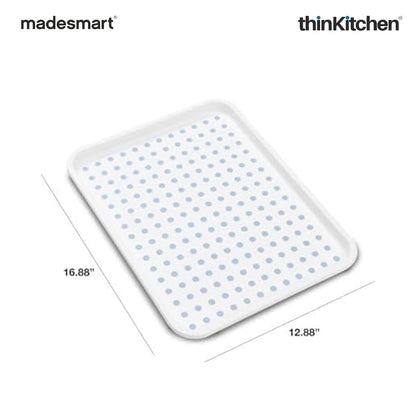 Madesmart Undersink Drip Tray For Cabinets, White