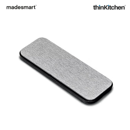 Madesmart Drying Stone Sink Tray With Diatomite Insert, Carbon