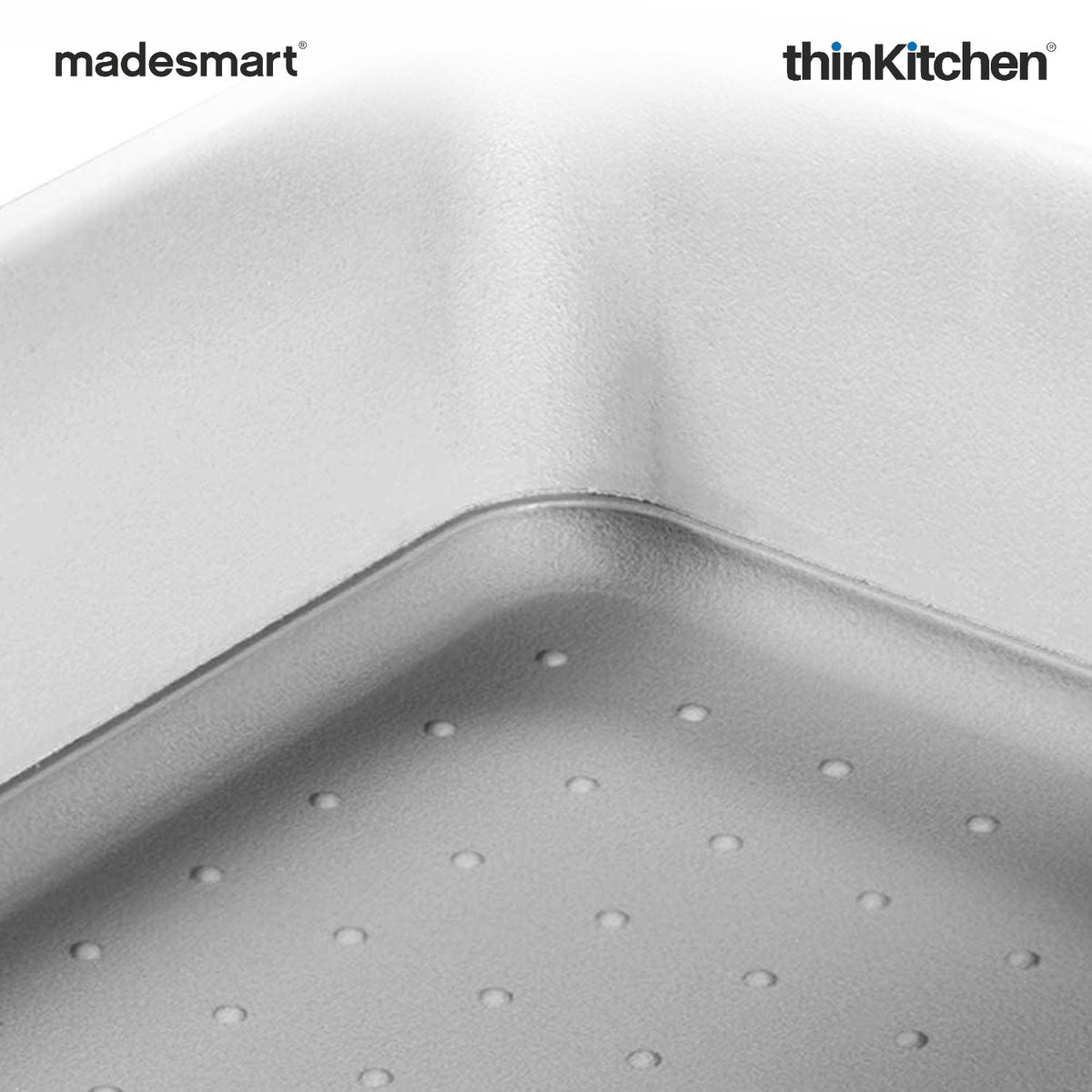 Madesmart Expandable Cutlery Tray, 6 To 8 Compartments, Kitchen Drawer Organizer - White - 4