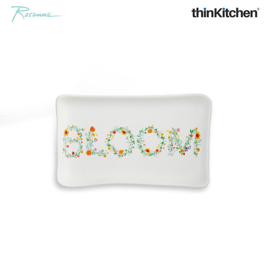 Premium Ceramic Bloom Butter Dish, 12.7cm