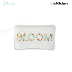 Rosanna Ceramic Bloom Butter Dish, 12.7cm