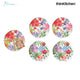 Rosanna Nature'S Table Floral Appetizer Plates, Set of 4