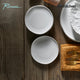 Rosanna Nature'S Table White Appetizer Plates, Set of 4