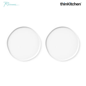 Rosanna Nature'S Table White Dinner Plates, Set of 2