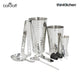 BarCraft Stainless Steel 8-pc Boston Cocktail Set