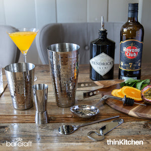 BarCraft Stainless Steel 8-pc Boston Cocktail Set